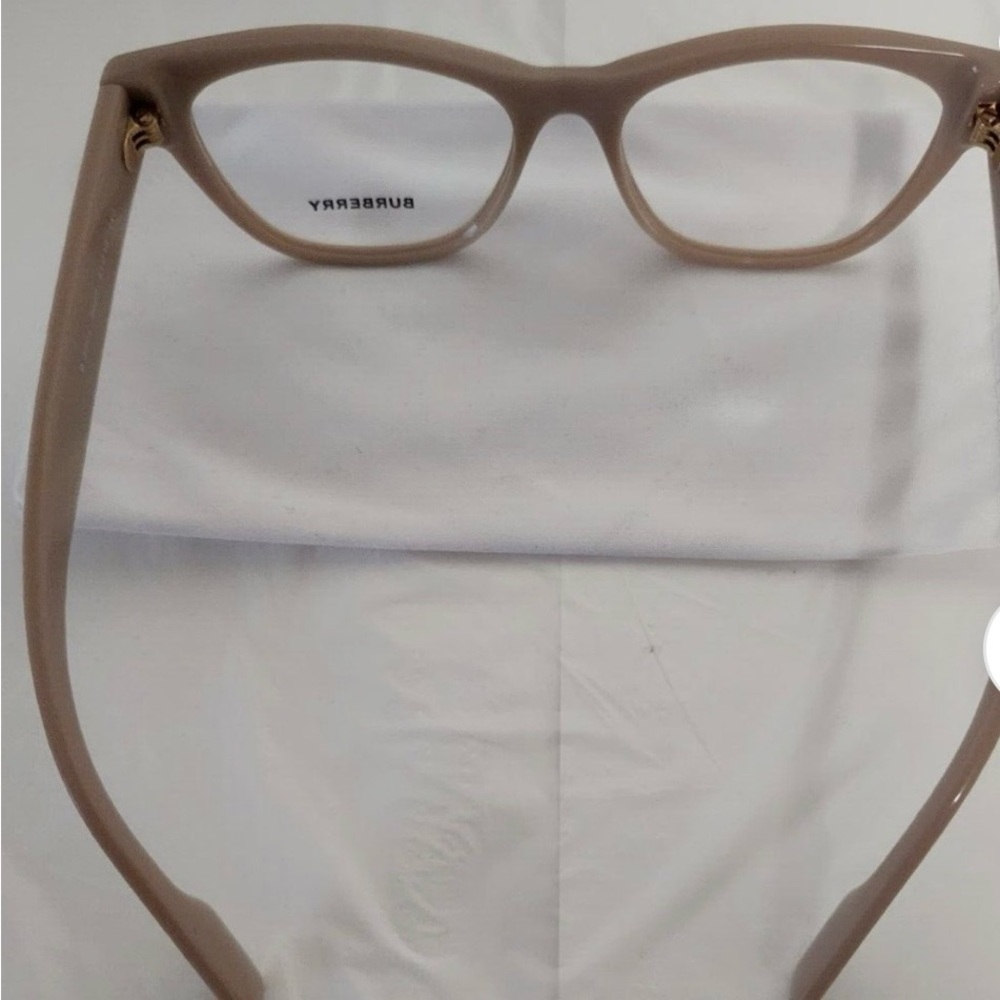 Burberry Beige Eyeglasses with Case - Picture 6 of 8
